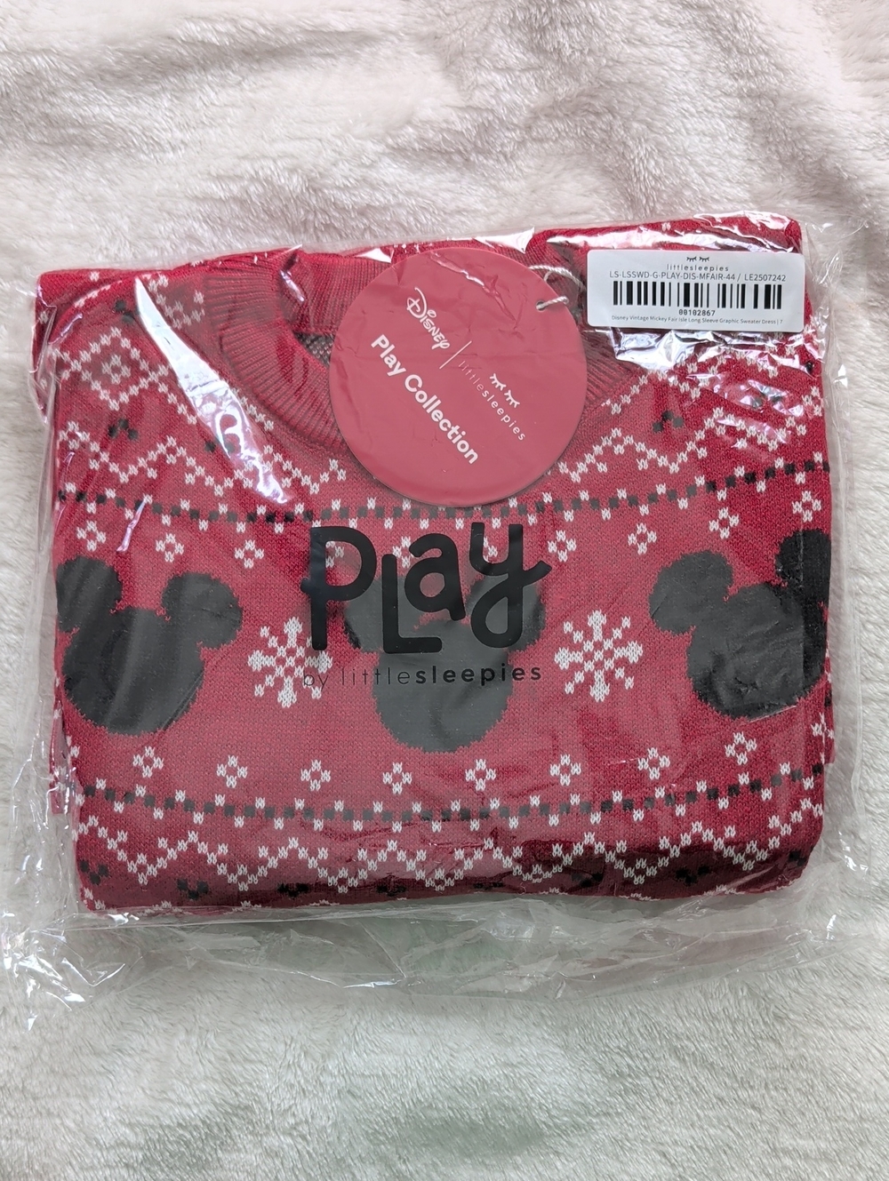 Play By Little Sleepies Disney Edition Sweater Dress